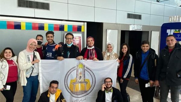 وفد جامعة حلوان