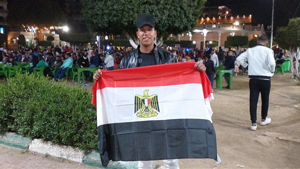 أحد المشجعين بسوهاج