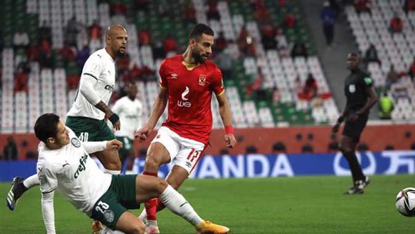 جانب من مباراة الأهلي