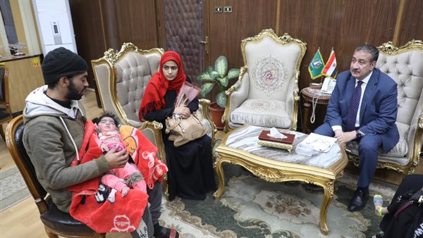 لقاء محافظ المنوفية