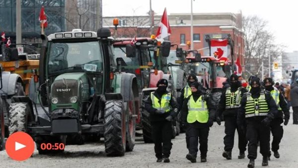 مظاهرات كندا