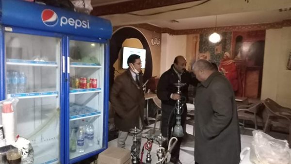 غلق مقاهي في المنيا