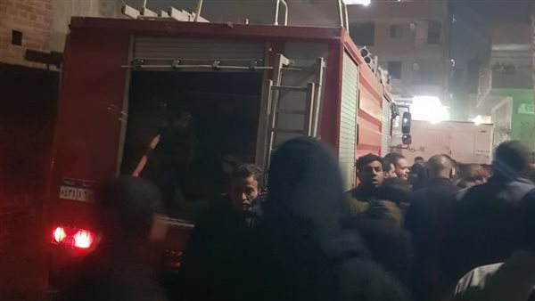  حريق مصنع الأحذية