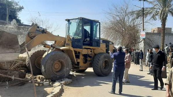 ازالة تعديات بسوهاج