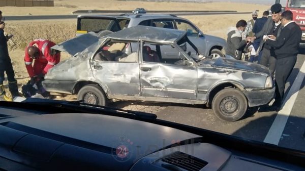 انقلاب سيارة ملاكي