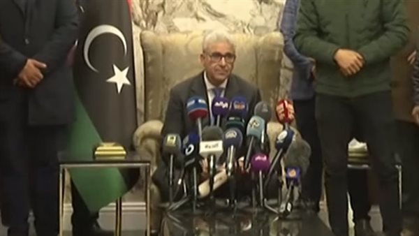 فتحي باشاغا في مؤتمر