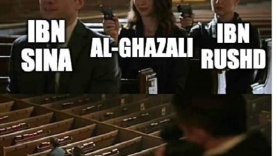 كيف ظهرت أعمال قطبي الفلسفة أبو حامد الغزالي وابن رشد على تريند الأغلفة الموازية؟