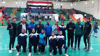 ذهبيتان وبرونزيتان لجامعة سوهاج في مهرجان ألعاب الجنوب بالوادي الجديد