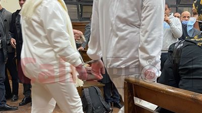 كلبش حسن راتب.. ماذا طلب فريد الديب من القاضي في قضية الآثار الكبرى؟