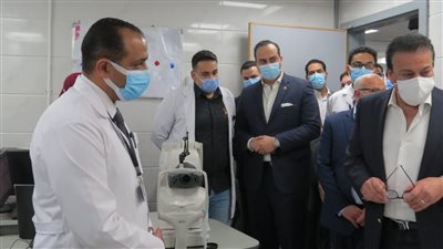 السبكي لـ عبد الغفار: مستشفى الرمد التخصصي حققت أعلى معدل لزراعة القرنية.. وقدمنا 71 زراعة ناجحة