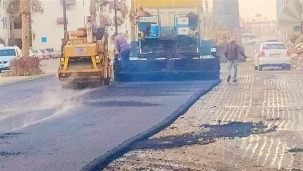 رصف شوارع بورسعيد