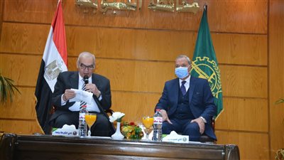 محافظ القليوبية ورئيس قضايا الدولة يفتتحان الدورة التدريبية للعاملين بإدارات الشئون القانونية