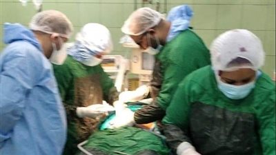نجاح عملية جراحية لاستئصال جزء من الأمعاء الغليظة بمستشفى حجر كفر الدوار