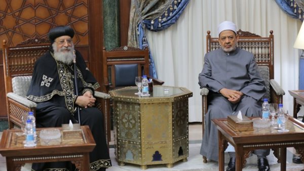 شيخ الأزهر والبابا