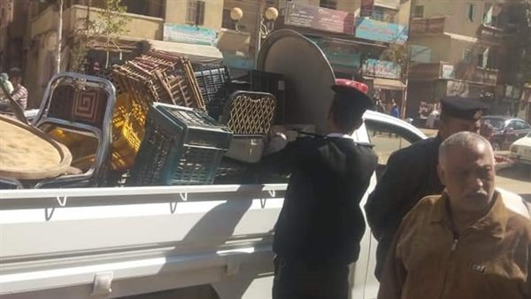 ضبط إشغالات بسوهاج