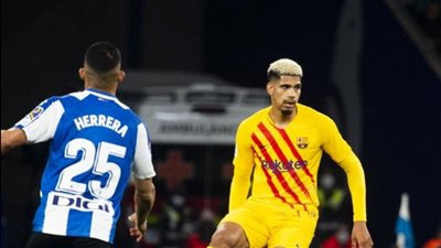 أراوخو يعتذر عن تصرفه المسيء في مباراة برشلونة وإسبانيول