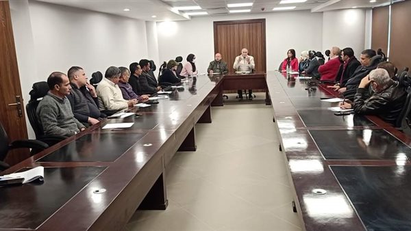 جانب من اجتماع رئيس