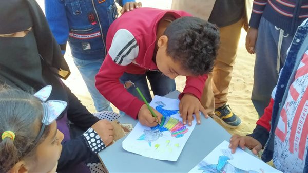 جانب من القافلة