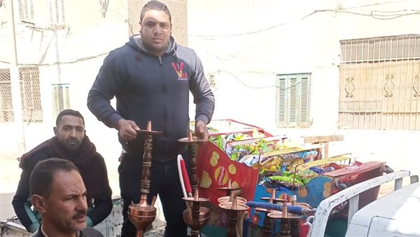 حملة إشغالات بحي