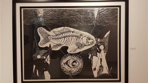 لوحة مصطفى فراج رابح