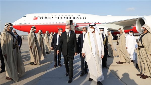 محمد بن زايد وأردوغان