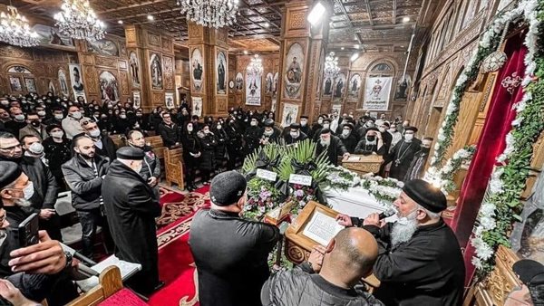 جنازة  الشماس الشاب