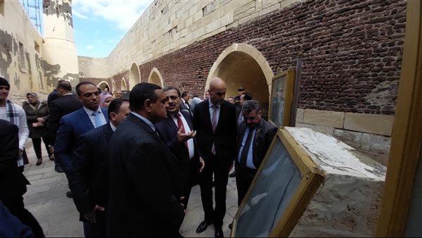 محافظ البحيرة وقنصل