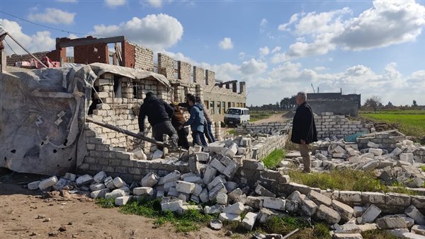 إزالة تعديات بالإسكندرية