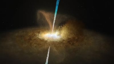 العثور على ثقب أسود في سحابة غبار على بعد 47 مليون سنة ضوئية | صور