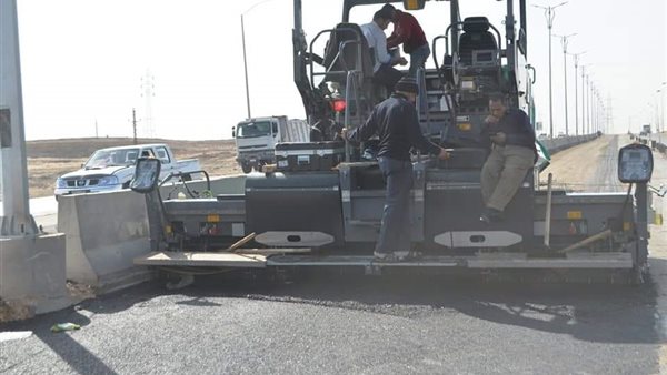 استكمال أعمال الطرق