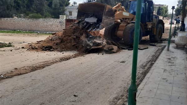 رصف شوارع الإسكندرية