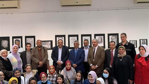 إفتتاح معرض مواهب