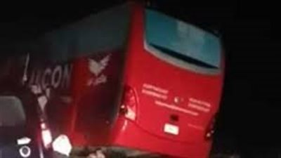 بث مباشر | إصابة 13 شخصًا في انقلاب أتوبيس بـ طريق رأس غارب/ الزغفرانة بسبب الطقس السيئ