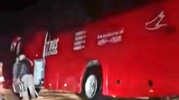 انقلاب أتوبيس بطريق