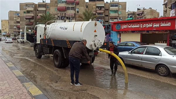 معدات كسح مياة الأمطار