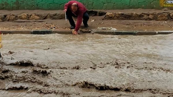 تراكم مياه الأمطار