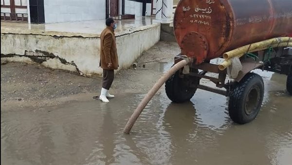 كسح مياه الأمطار