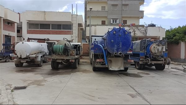 كسح وشفط مياه الأمطار