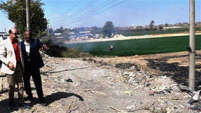 محافظ أسوان يتابع حركة جرارات القصب السكر ونسب تنفيذ مشروع تطوير المستشفى المركزي