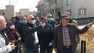 مسئولو الإسكان يتفقدون مشروعات مدينة المنصورة الجديدة