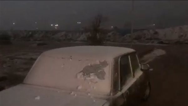 تراكم الثلوج على