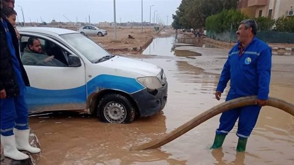 رفع مياه الأمطار