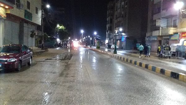 سقوط أمطار خفيفة