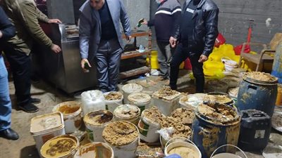 إعدام طن زيت وتحرير 11 محضرًا خلال حملة تموينية بالدقهلية 