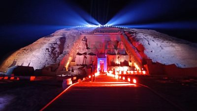 قبل تعامد الشمس.. جولة افتراضية 3D في معبد أبو سمبل الكبير بأسوان