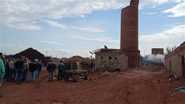 آثار انهيار المدخنة