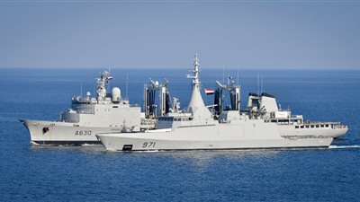 مصر وفرنسا تنفذان التدريب البحري الجوي المشترك رمسيس 2022 بمسرح عمليات البحر المتوسط