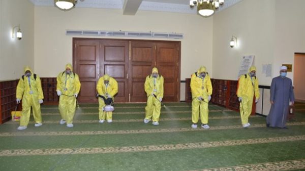 تعقيم المساجد