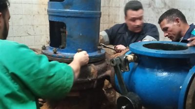 مياه القناة: صيانة طلمبات محطات رفع الصرف الصحي بالسويس والإسماعيلية وبورسعيد