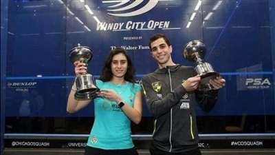 25 لاعبا يشاركون في بطولة ويندي سيتي المفتوحة للإسكواش